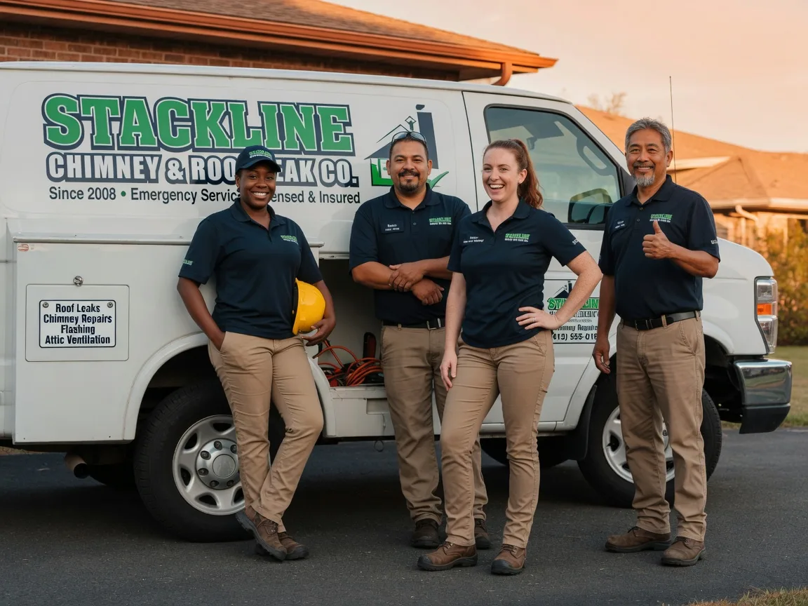 Chimney flashing repair company in Warm Springs, OR